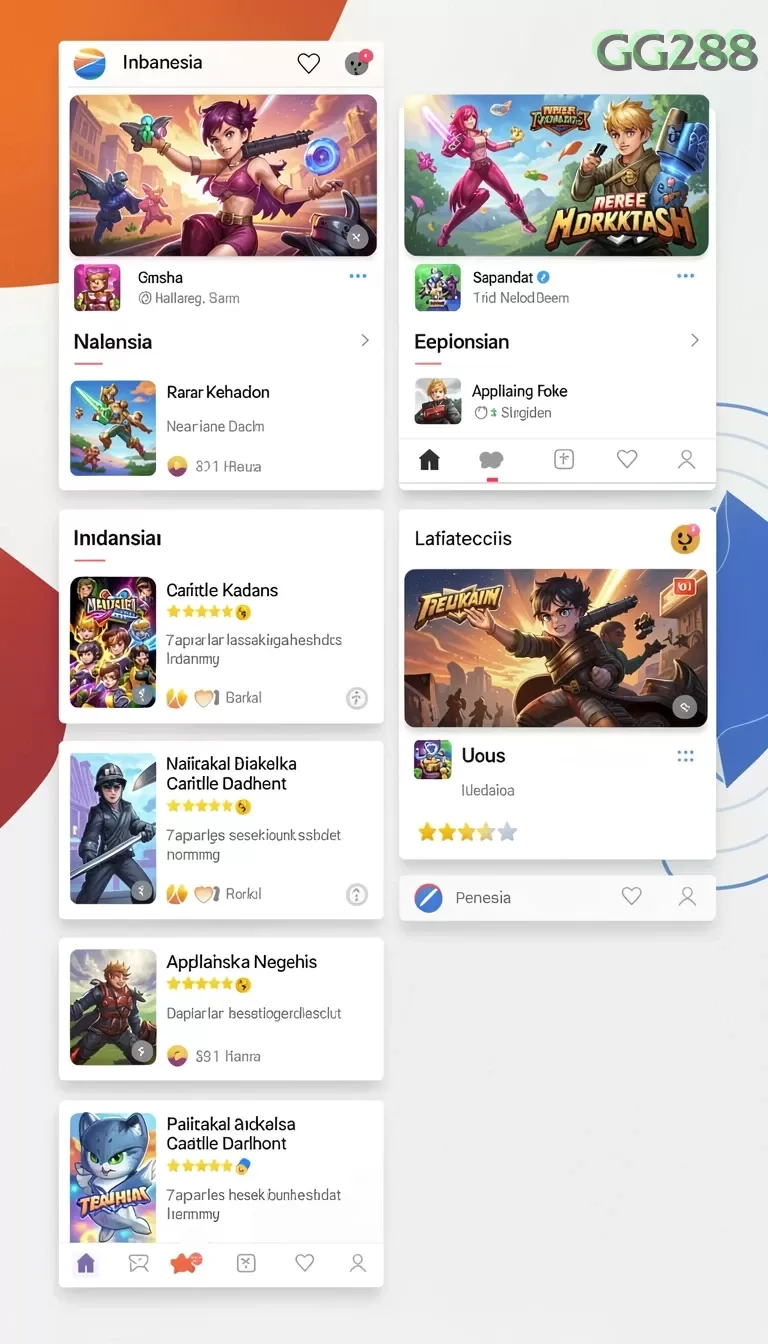 Cuplikan layar VGOWIN — menu navigasi
