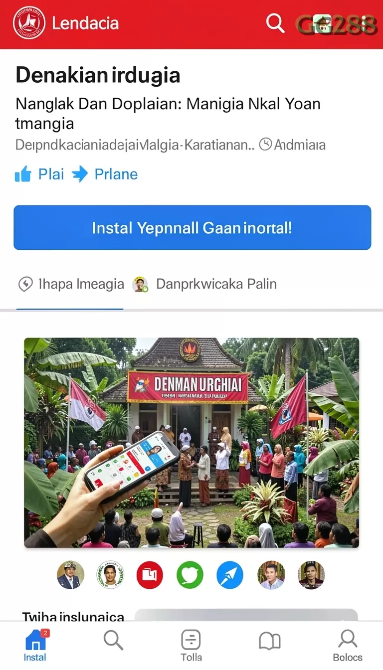 Cuplikan layar VGOWIN — pengaturan akun