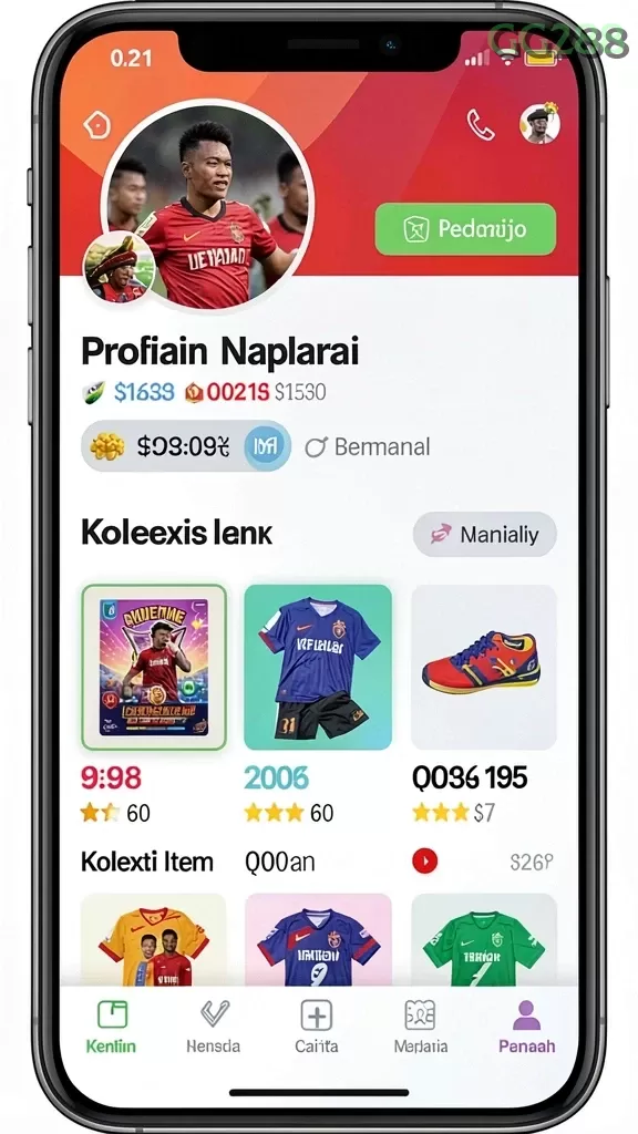 Cuplikan layar DMD999 — menu navigasi
